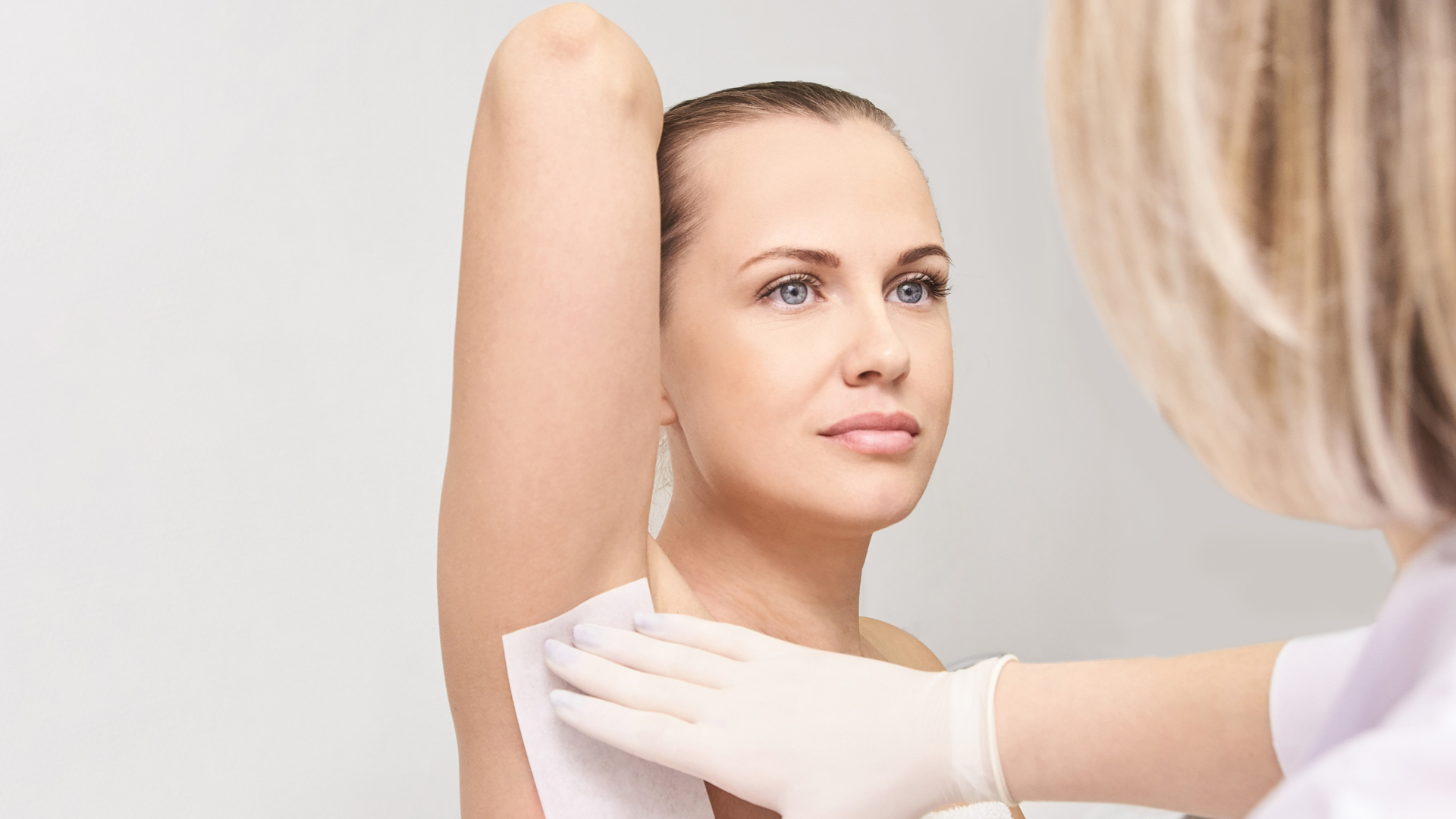 underarm both underarms are treated in every session